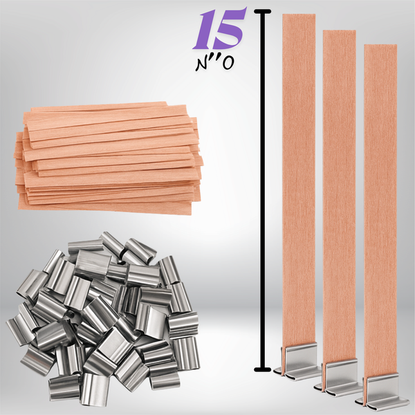 פתילי עץ 15 ס׳׳מ - Candil&Art