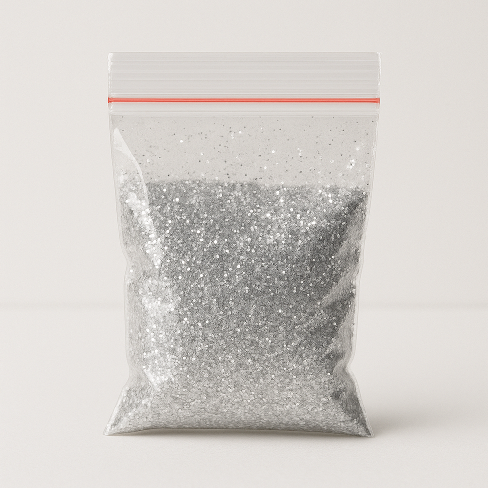 נצנצים - כסוף