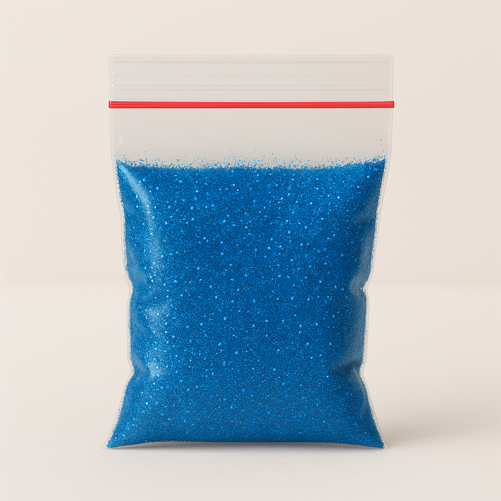 נצנצים - כחול