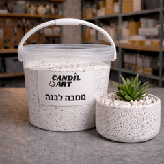 בטון פולימרי  - ממבה לבנה